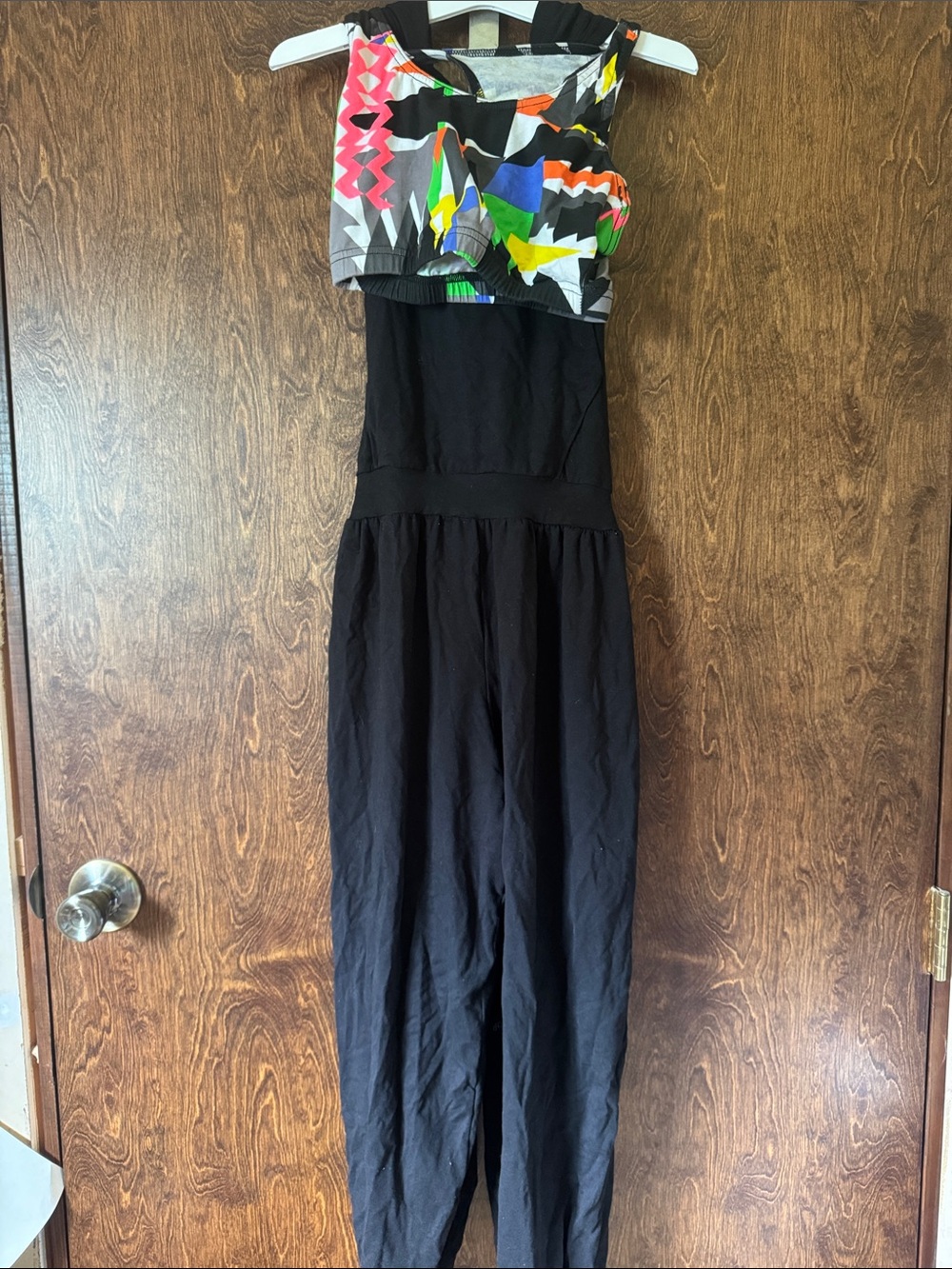 Black Jumpsuit Hip Hop Dance Costume